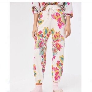 Anthropologie Camilla Joggers Saturday Sunday Floral Pants